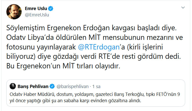 FETÖ’cüler Barış Terkoğlu’na gözaltı kararını böyle alkışladı - Resim : 2