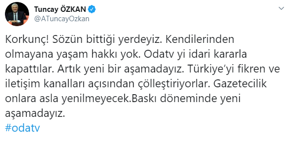 CHP'den Odatv tepkisi: Baskı döneminde yeni aşamadayız - Resim : 1