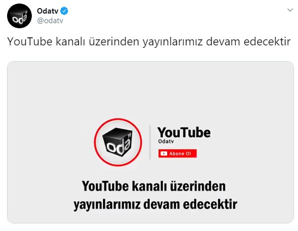 Erişim engeli getirilen OdaTV'den yeni hamle - Resim : 1