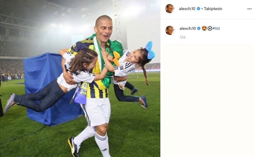 Alex de Souza'dan Fenerbahçe taraftarını heyecanlandıran paylaşım - Resim : 1