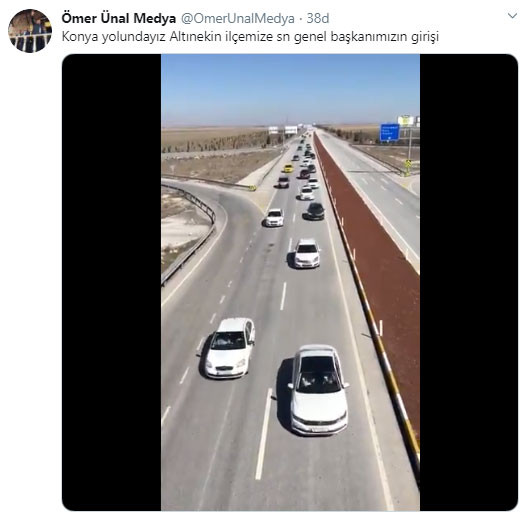 Davutoğlu'ndan yüzlerce araçlık konvoyla Milli Görüş'ün kalesinde gövde gösterisi - Resim : 1