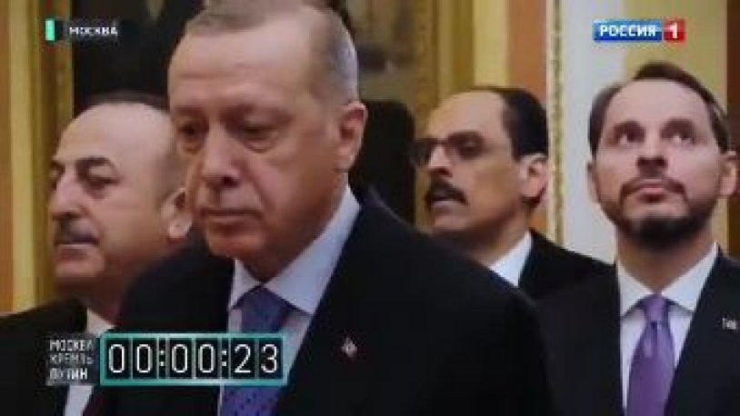 İşte Rus kanalındaki 'Erdoğan'ı bekleten Putin' haberinin tam metni