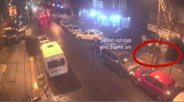Fenerbahçe'nin tribün liderinin vurulma anı kamerada - Resim : 1