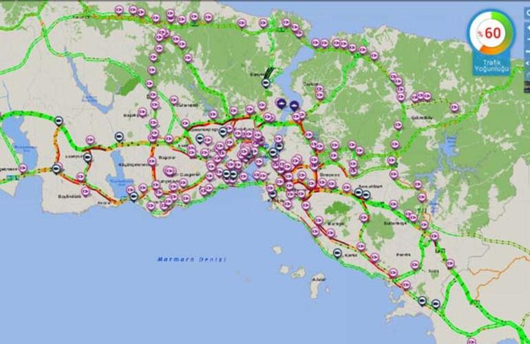 İstanbul trafiğine koronavirüs etkisi - Resim : 1