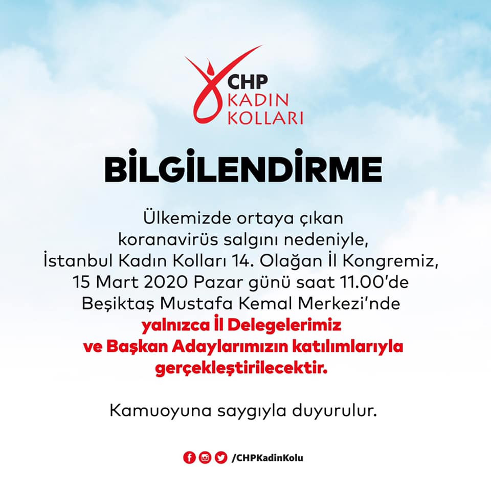 CHP'den seyircisiz kongre kararı - Resim : 1