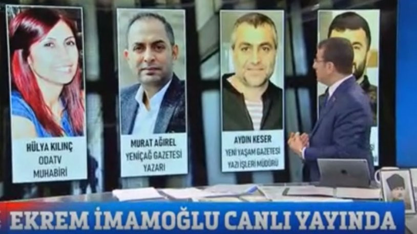 İmamoğlu'ndan tutuklu gazeteciler açıklaması