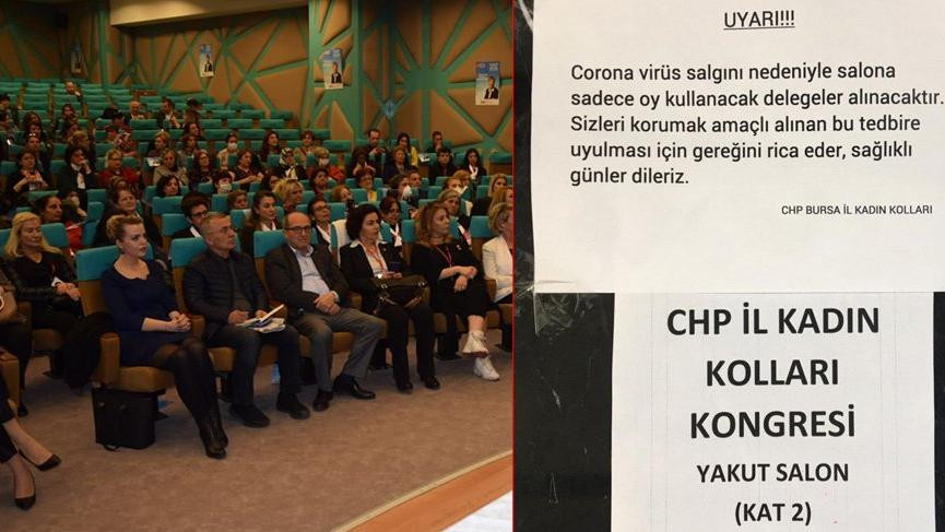 CHP kongresinde koronavirüs önlemi - Resim : 1