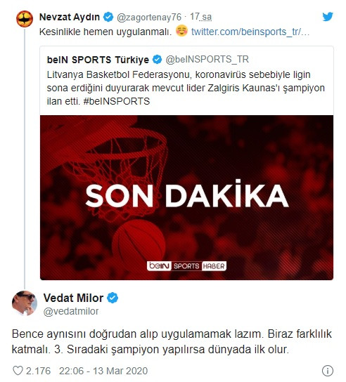 Nevzat Aydın’ın korona önerisine Vedat Milor’dan ilginç cevap - Resim : 1