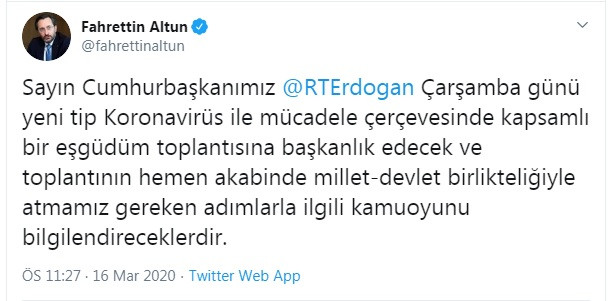 Programlarına ara veren Erdoğan'dan çarşamba günü kritik toplantı - Resim : 1