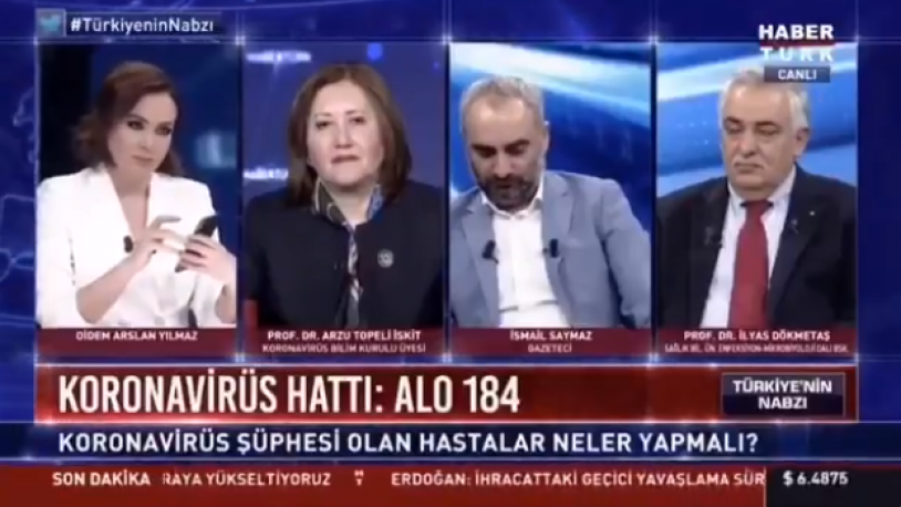 Didem Arslan, canlı yayında koronavirüs hattını aradı, işte aldığı yanıt