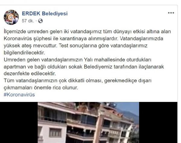 Umreden dönen çift, koronavirüs şüphesiyle gözlem altına alındı - Resim : 1