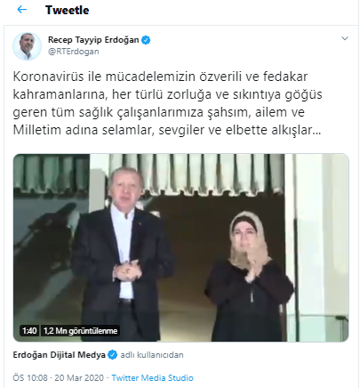 Yandaş isimler eleştirmişti! Erdoğan da sağlık emekçilerine destek eylemine katıldı - Resim : 2