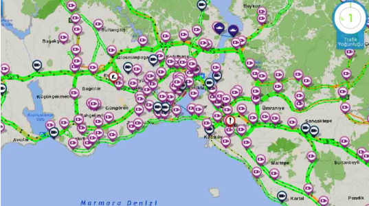 İstanbul trafiğinde tarihi anlar! - Resim : 1
