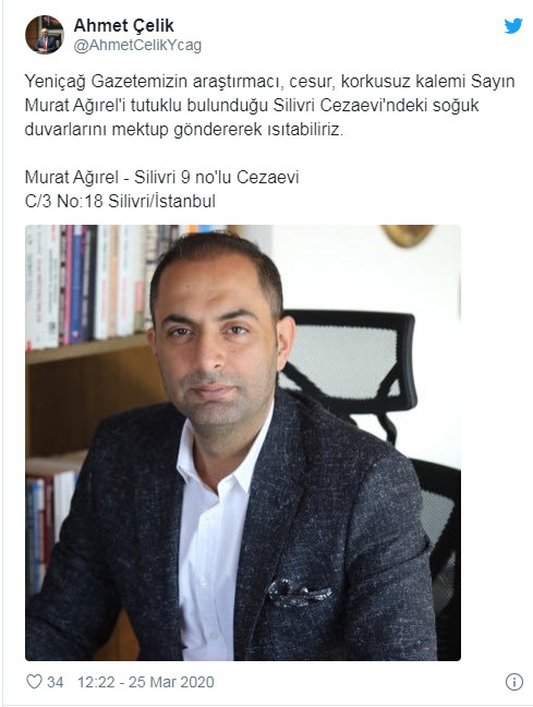 Yeniçağ'ın patronundan Murat Ağırel paylaşımı - Resim : 2