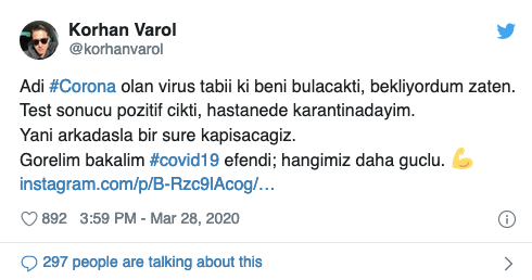 NTV muhabiri Korhan Varol koronavirüse yakalandı - Resim : 1
