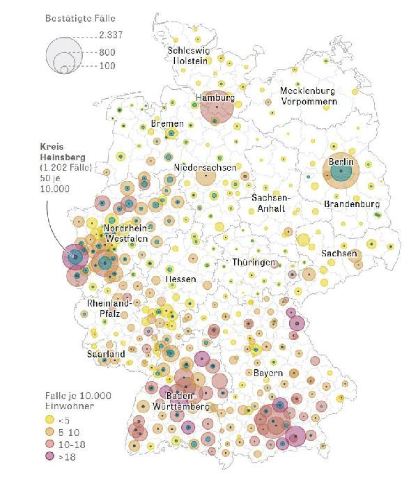 Almanya’da koronavirüs nedeniyle ölenlerin sayısı 433’e yükseldi - Resim : 1