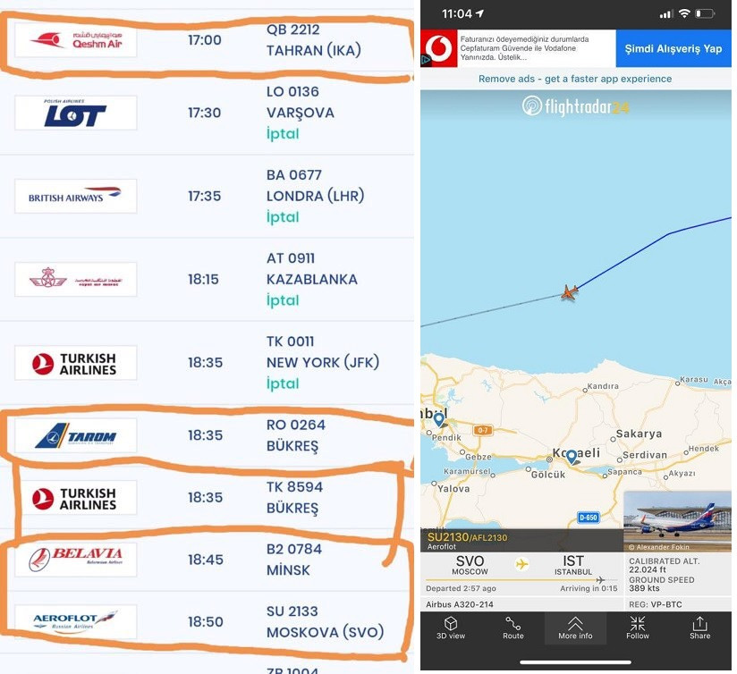 İstanbul Havalimanı yol geçen hanı: Katar, İran ve Rus uçakları geliyor! - Resim : 4