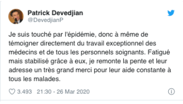 Fransız eski bakan Patrick Devedjian koronavirüs nedeniyle yaşamını yitirdi - Resim : 1