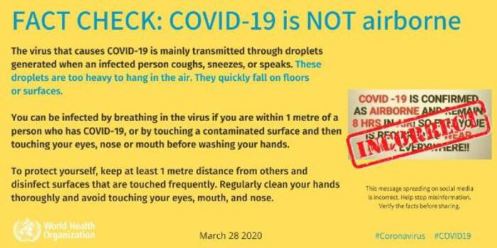 Koronavirüs hava yoluyla bulaşır mı? Dünya Sağlık Örgütü açıkladı ve uyardı - Resim : 1