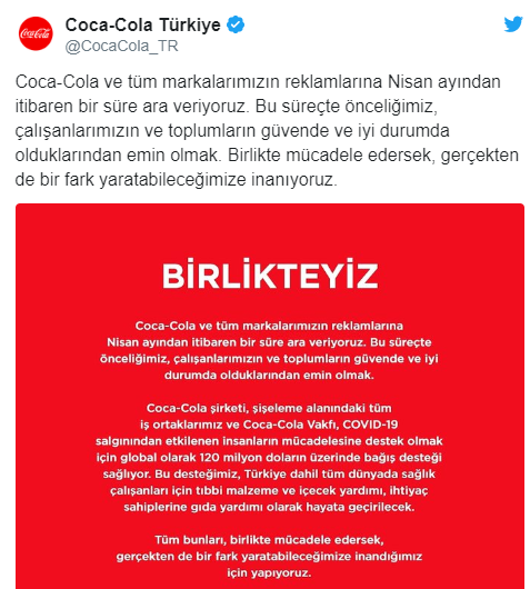 Coca-Cola'dan Türkiye kararı! Böyle duyuruldu - Resim : 1
