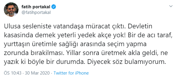 Fatih Portakal'dan 'Erdoğan'ın kampanyası'na eleştiri: Diyecek söz bulamıyorum - Resim : 1