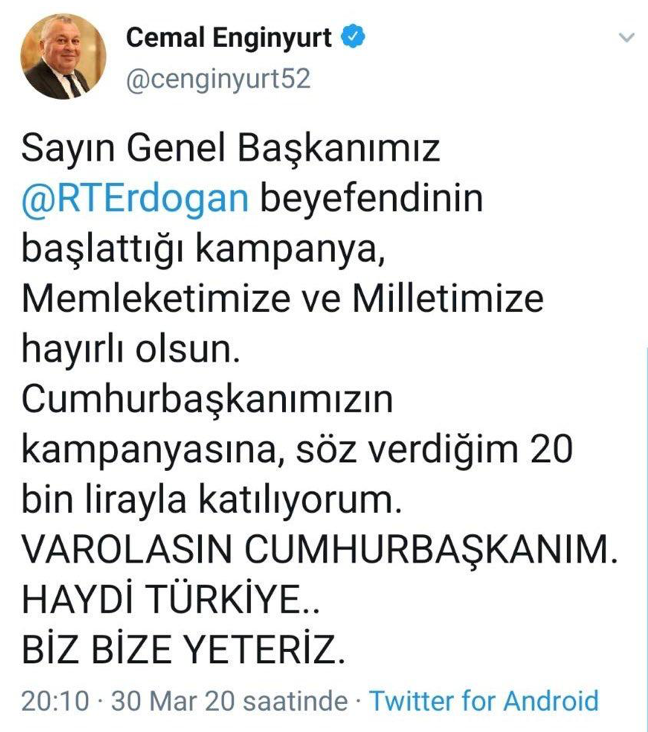 MHP'li Enginyurt'tan bir skandal daha: Erdoğan'a 'Sayın genel başkanımız' dedi - Resim : 1