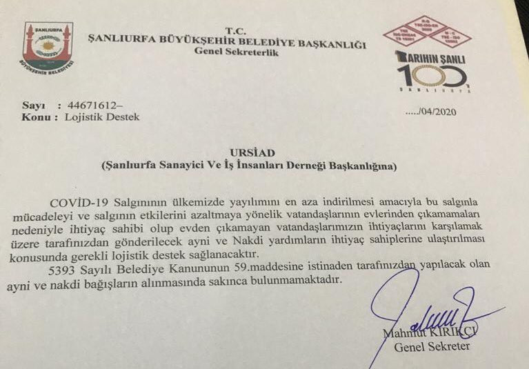 İşte yeni belge: AKP'li belediye bugün bağış istedi! - Resim : 2
