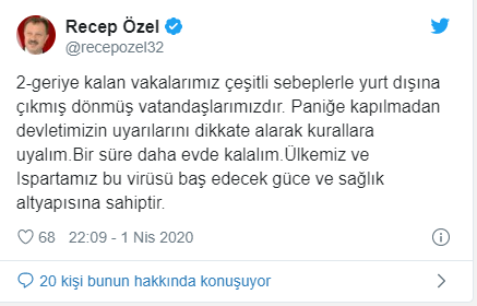 AKP'li vekil açıkladı! '268 pozitif vakadan 245’i misafir ettiğimiz umreden dönen vatandaşlarımız' - Resim : 2