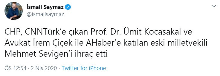 İki isim daha CHP'den ihraç edildi - Resim : 3