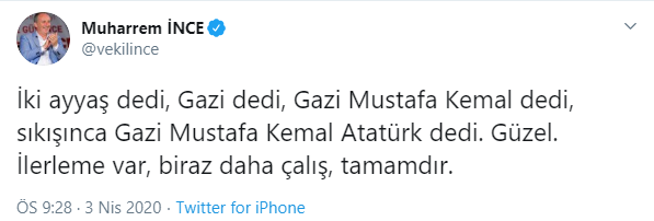 Muharrem İnce'den Erdoğan'a: 'İki ayyaş' dedi, sıkışınca 'Atatürk' dedi - Resim : 1