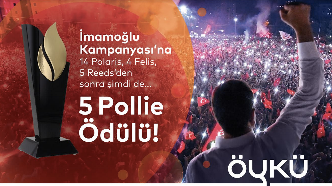 Ekrem İmamoğlu'nun seçim kampanyasına 5 ödül daha - Resim : 1