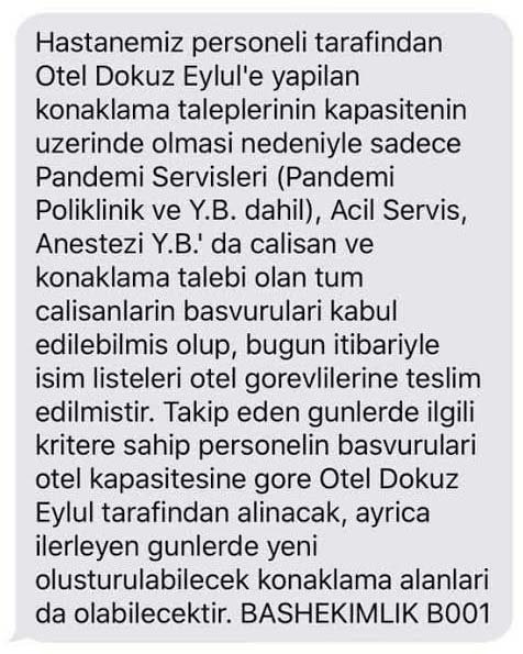 İzmir Büyükşehir Belediyesi sağlıkçılara yurt tahsis etti! Eski AKP'li rektör reddetti - Resim : 2