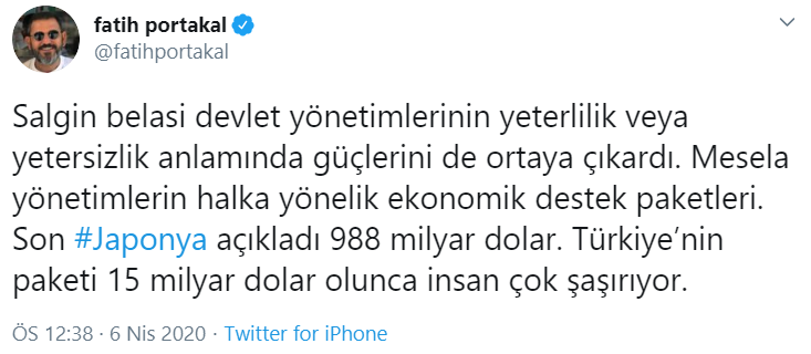 Türkiye'nin koronavirüs mücadelesine ayırdığı bütçe Fatih Portakal'ı isyan ettirdi: İnsan çok şaşırıyor - Resim : 1