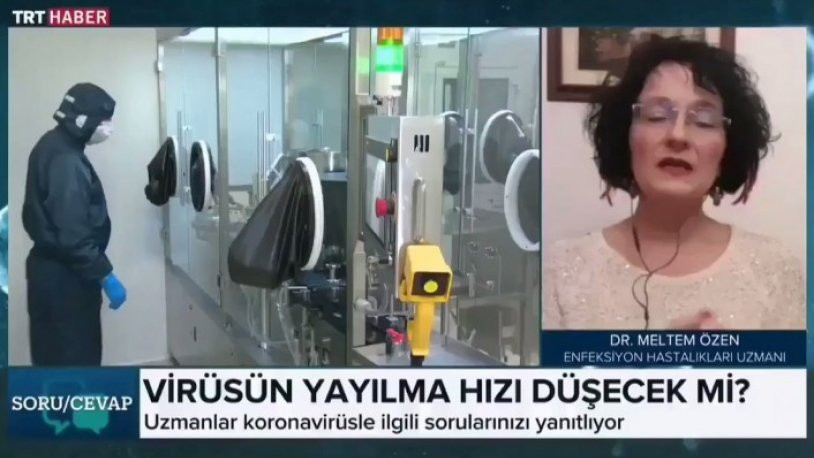 TRT canlı yayınında şok sözler! Türkiye'deki koronavirüslü sayısı 600 ile 900 bin