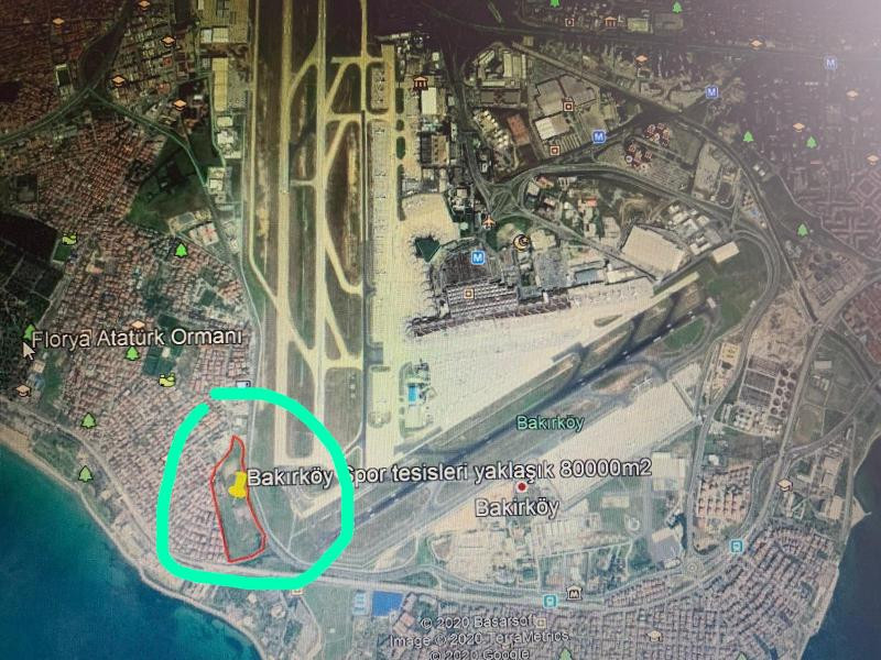 Yeni sahra hastanesi Atatürk Havalimanı'na değil, yanındaki Milli Emlak'a ait araziye yapılıyor - Resim : 2