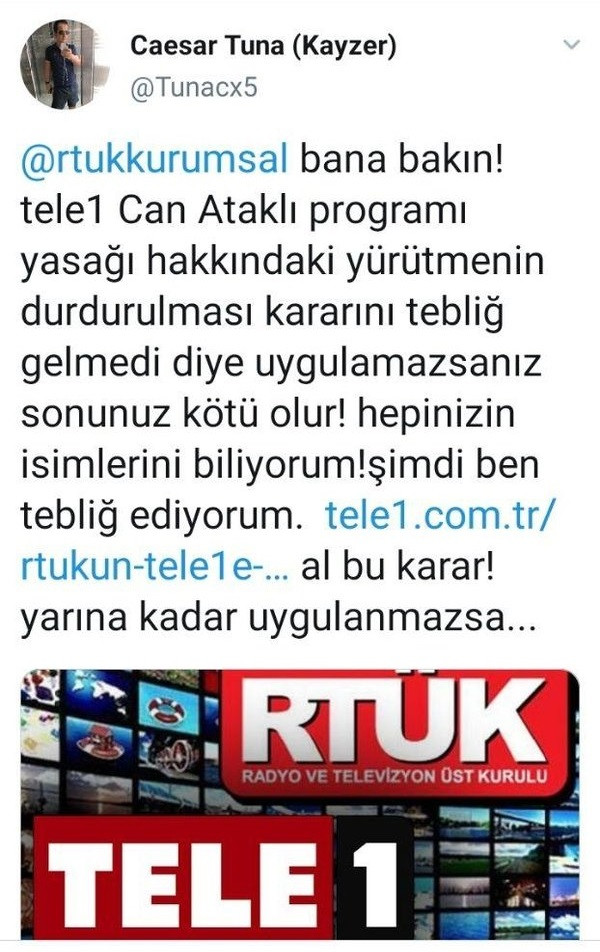 İmamoğlu'nu tehdit eden Görgünoğlu, Twitter'da 'Aranan kişi benim' diye yazmış! - Resim : 4