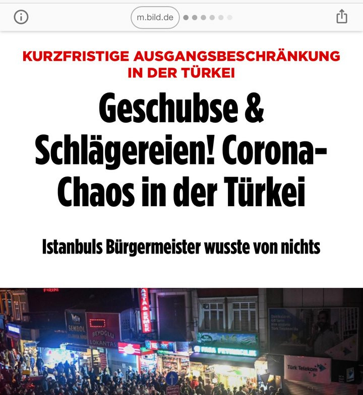 Baskın sokağa çıkma yasağını dünya böyle gördü - Resim : 1