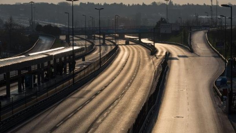 Yasağın ardından İstanbul sokakları boşaldı