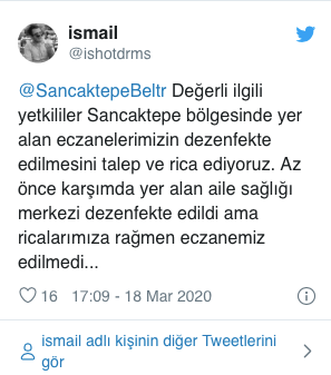 Koronavirüsten yaşamını yitiren eczacı İsmail Durmuş'un talebine AKP'li belediye yanıt vermemiş! - Resim : 2
