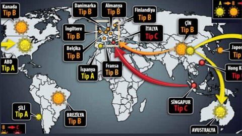 Covid - 19 hakkında korkutan 'mutasyon' keşfi: 3 farklı tipte yayılıyor - Resim : 1