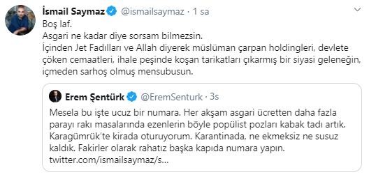 İsmail Saymaz'dan 'ucuz numara' diyen Erem Şentürk’e: Boş laf... - Resim : 2