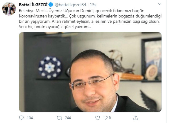 Battal İlgezdi: Seni hiç unutmayacağız güzel yavrum - Resim : 1