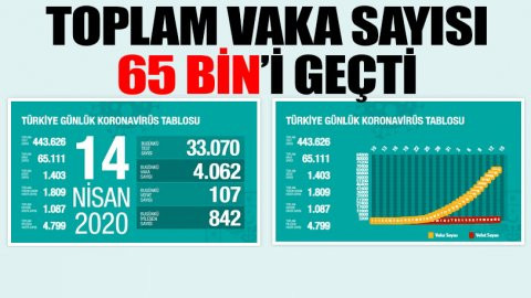 Türkiye'de koronavirüsten hayatını kaybedenlerin sayısı 1403'e yükseldi