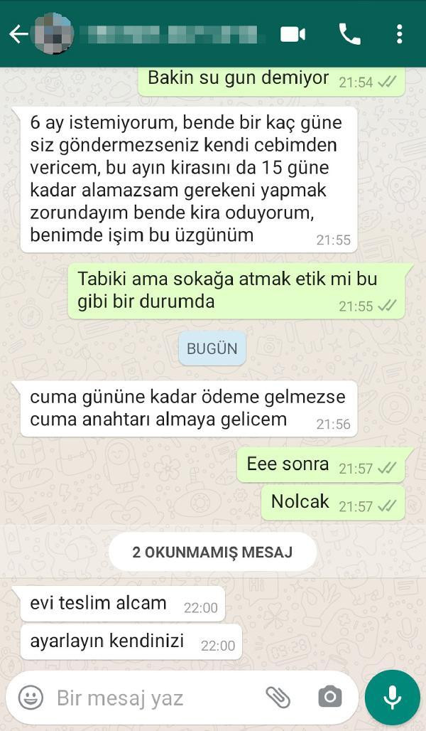 Bir aylık kirasını ödeyemeyen gündelikçi kadına emlakçıdan evden atma tehdidi: Benim de işim bu! - Resim : 1