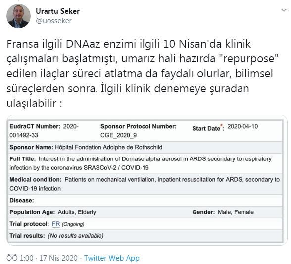 Prof. Dr. Ercüment Ovalı'nın 'ilaç' açıklamasına bilim insanlarından itiraz - Resim : 4