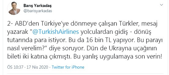 'Bunun adı fırsatçılık: THY'nin 5 bin TL'lik bileti 16 bin TL'ye yükseldi!' - Resim : 2