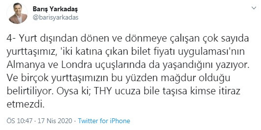 'Bunun adı fırsatçılık: THY'nin 5 bin TL'lik bileti 16 bin TL'ye yükseldi!' - Resim : 5