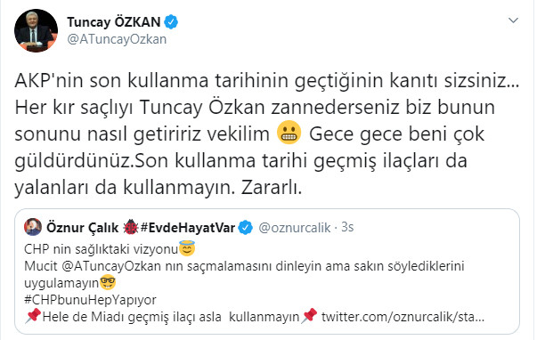 Tuncay Özkan'dan AKP'li vekilin iftirasına yanıt: Son kullanma tarihinin geçtiğinin kanıtı sizsiniz... - Resim : 3