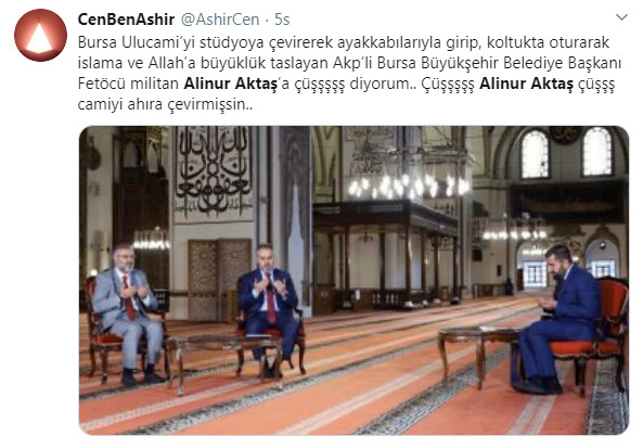 Camide ramazan programı yapan AKP’li başkan tepki çekti: Bari ayakkabıyla girmeseydiniz - Resim : 5
