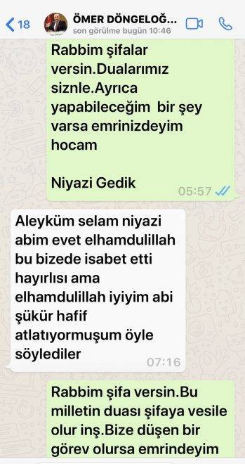 İlahiyatçı Ömer Döngeloğlu koronavirüse yakalandı - Resim : 2